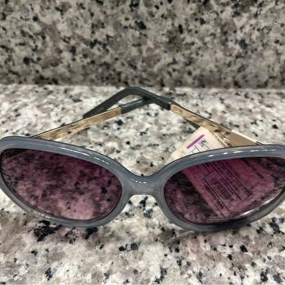 Gray and Gold sunglasses - Picture 2 of 2